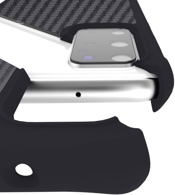 Itskins Level 2 Hybridfusion For Samsung Galaxy S20 Ultra/S20 Ultra 5G Carbon - Afbeelding 7