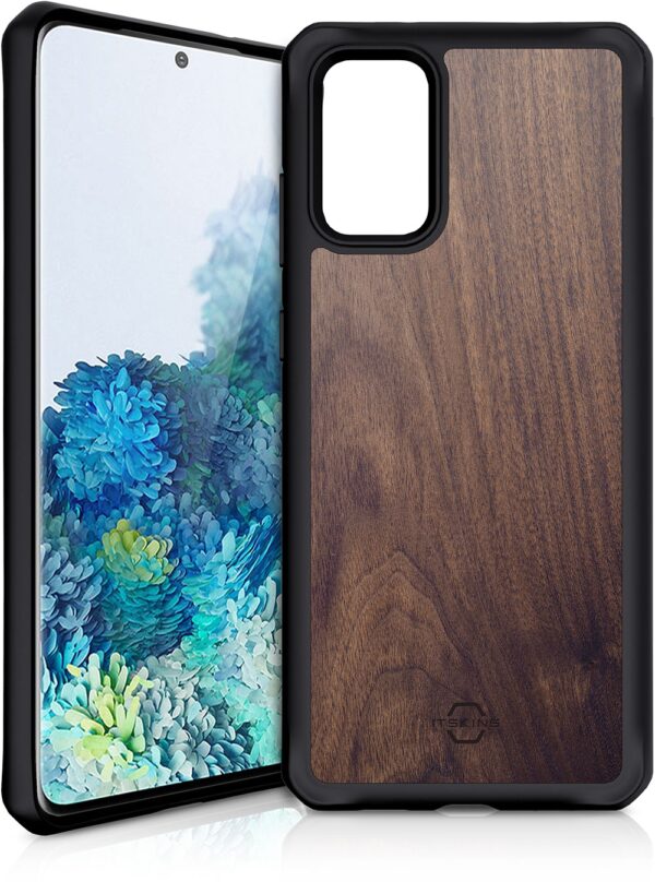 Itskins Level 2 Hybridfusion For Samsung Galaxy S20+/S20+ 5G Dark Wood - Afbeelding 2