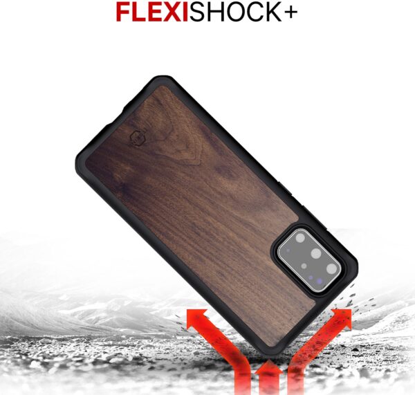 Itskins Level 2 Hybridfusion For Samsung Galaxy S20+/S20+ 5G Dark Wood - Afbeelding 7