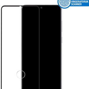 Mobilize Edge-To-Edge Glass Screen Protector Samsung Galaxy S20+/S20+ 5G Black