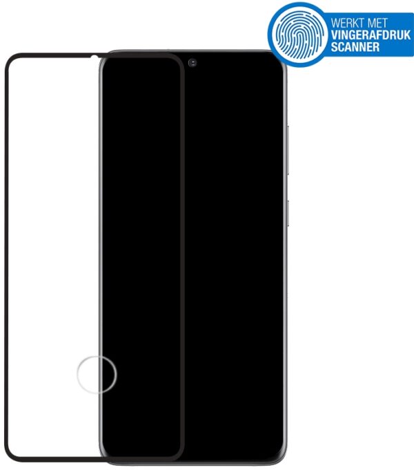 Mobilize Edge-To-Edge Glass Screen Protector Samsung Galaxy S20+/S20+ 5G Black