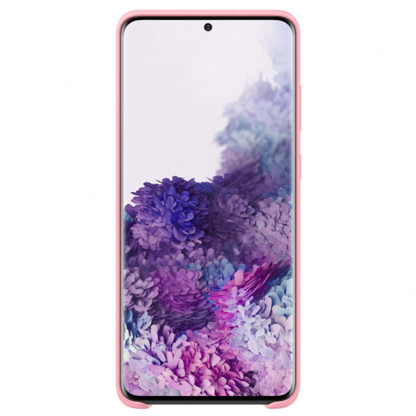 Samsung Ef-Pg985Tpegeu Samsung Silicone Cover Galaxy S20+/S20+ 5G Pink - Afbeelding 2