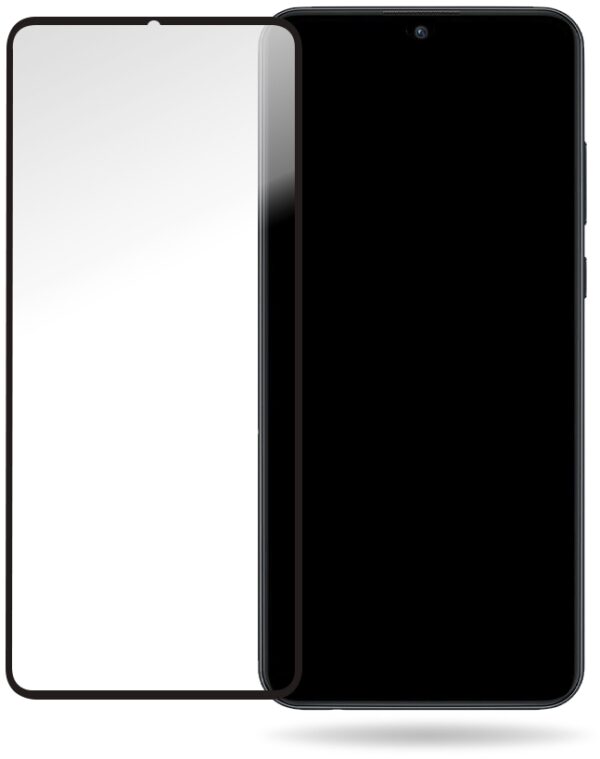 Mobilize Glass Screen Protector - Black Frame - Huawei Y6P