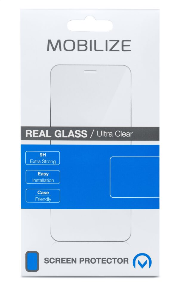 Mobilize Glass Screen Protector - Black Frame - Samsung Galaxy S21+ 5G - Afbeelding 2