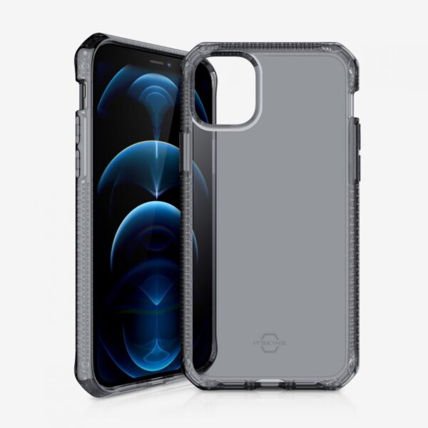 Itskins Level 2 Spectrumclear For Apple Iphone 12/12 Pro Smoke - Afbeelding 2