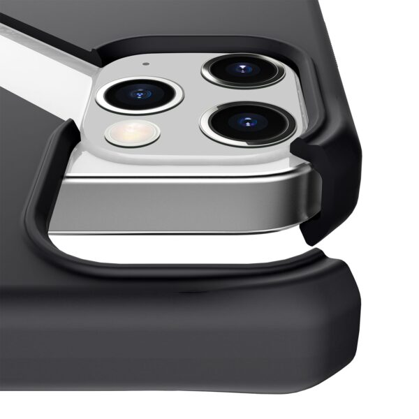 Itskins Level 2 Spectrumsolid For Apple Iphone 12/12 Pro Plain Black - Afbeelding 3