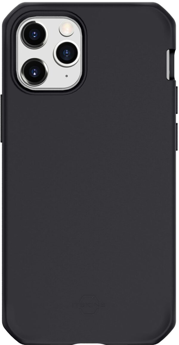 Itskins Level 2 Spectrumsolid For Apple Iphone 12/12 Pro Plain Black - Afbeelding 7