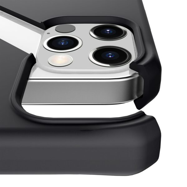 Itskins Level 2 Spectrumsolid For Apple Iphone 12 Pro Max Plain Black - Afbeelding 3