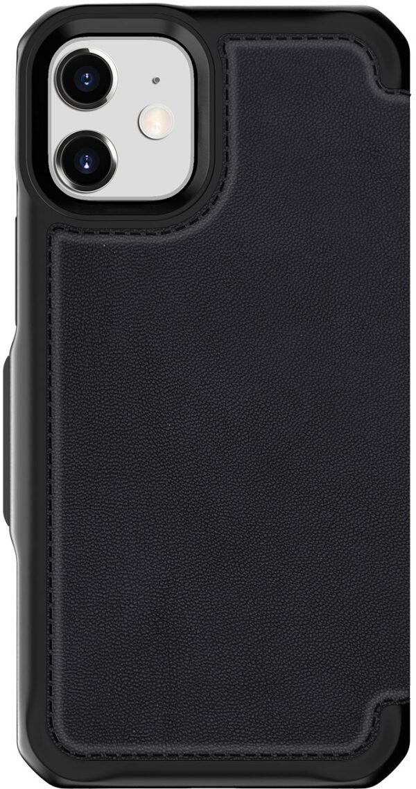 Itskins Level 2 Hybridfolio Leather For Apple Iphone 12 Mini Pure Black - Afbeelding 7