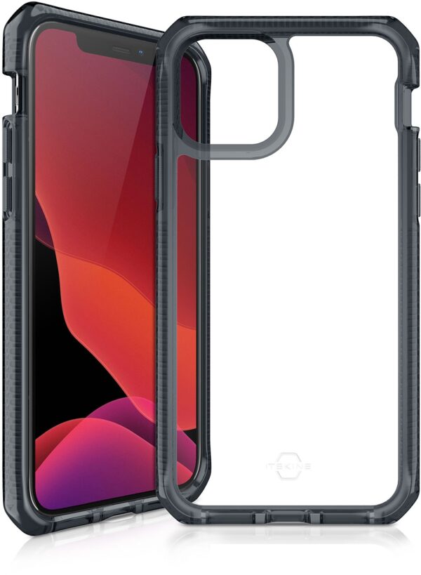 Itskins Level 3 Supremeclear For Apple Iphone 12 Mini Smoke/Transparent - Afbeelding 2