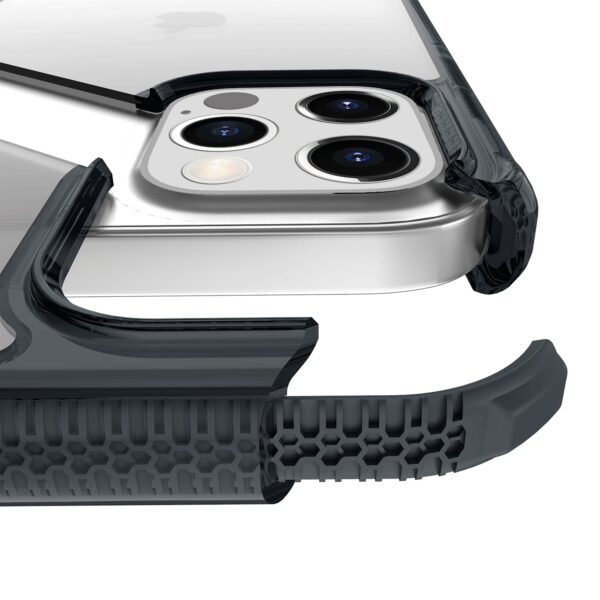 Itskins Level 3 Supremeclear For Apple Iphone 12 Pro Max Smoke/Transparent - Afbeelding 3