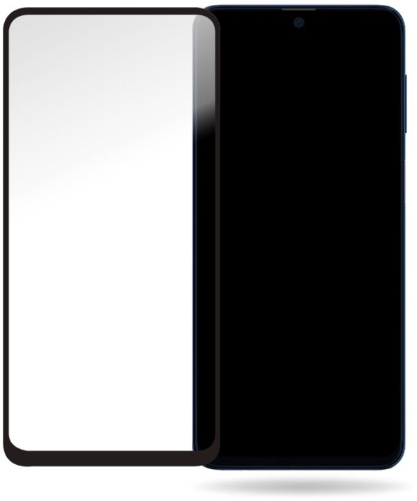 Mobilize Glass Screen Protector - Black Frame - Samsung Galaxy M51