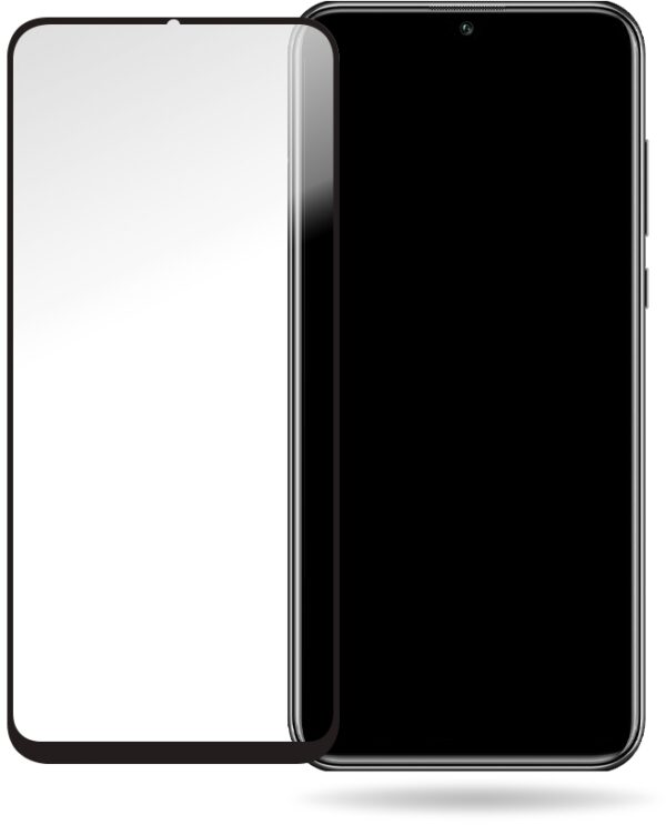 Mobilize Glass Screen Protector - Black Frame - Huawei P Smart S