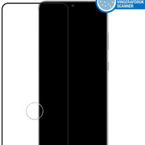 Mobilize Edge-To-Edge Glass Screen Protector Samsung Galaxy S21 Ultra 5G Black Edge Glue