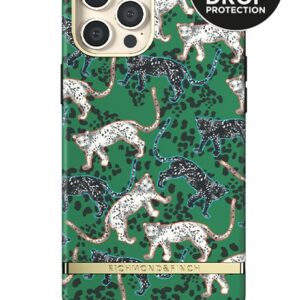 Richmond & Finch Freedom Series One-Piece Apple Iphone 12 Pro Max Green Leopard