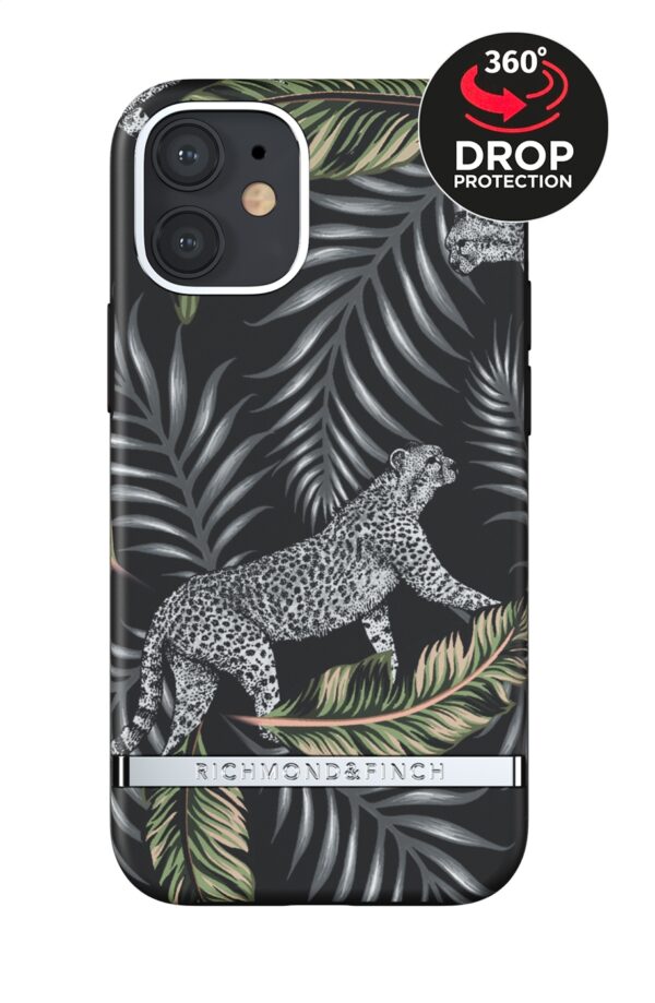 Richmond & Finch Freedom Series One-Piece Apple Iphone 12 Mini Silver Jungle