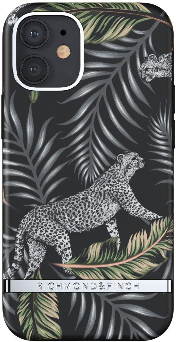 Richmond & Finch Freedom Series One-Piece Apple Iphone 12 Mini Silver Jungle - Afbeelding 2