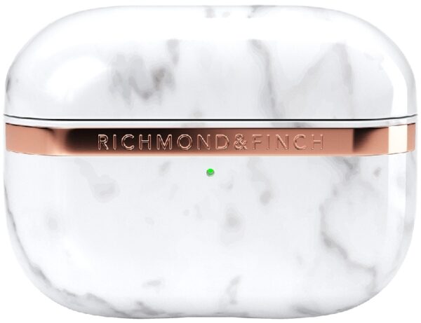 Richmond & Finch Freedom Series Apple Airpod Pro White Marble/Gold - Afbeelding 2