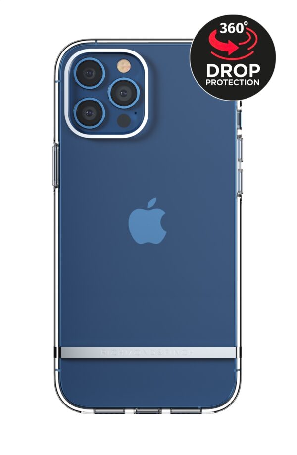 Richmond & Finch Clear Case Collection Apple Iphone 12 Pro Max Transparent/Silver