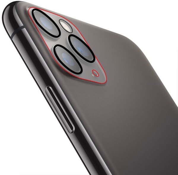 Mobilize Glass Screen Protector For Camera Apple Iphone 11 Pro/11 Pro Max - Afbeelding 3