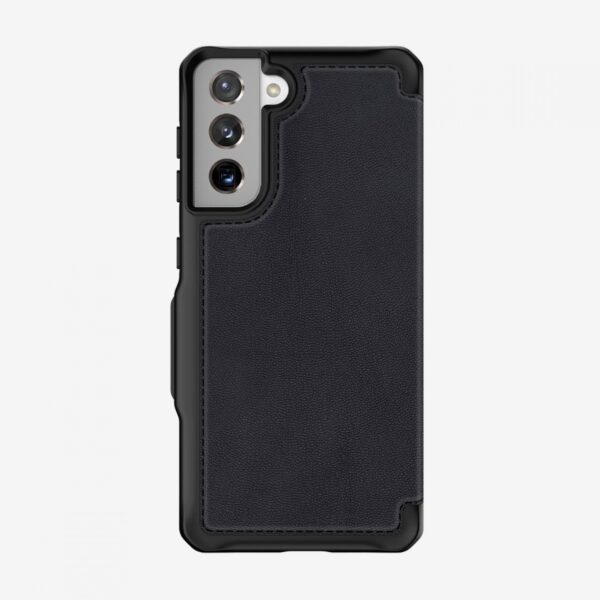 Itskins Level 2 Hybridfolio Leather For Samsung Galaxy S21+ 5G Pure Black - Afbeelding 3