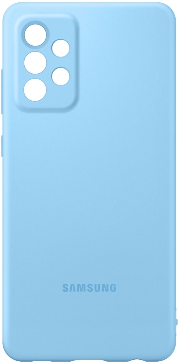 Samsung Ef-Pa725Tlegww Samsung Silicone Cover Galaxy A72 4G Blue - Afbeelding 3