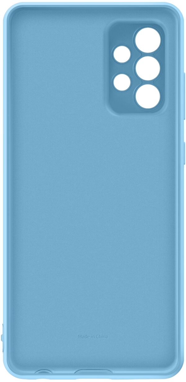 Samsung Ef-Pa725Tlegww Samsung Silicone Cover Galaxy A72 4G Blue - Afbeelding 4