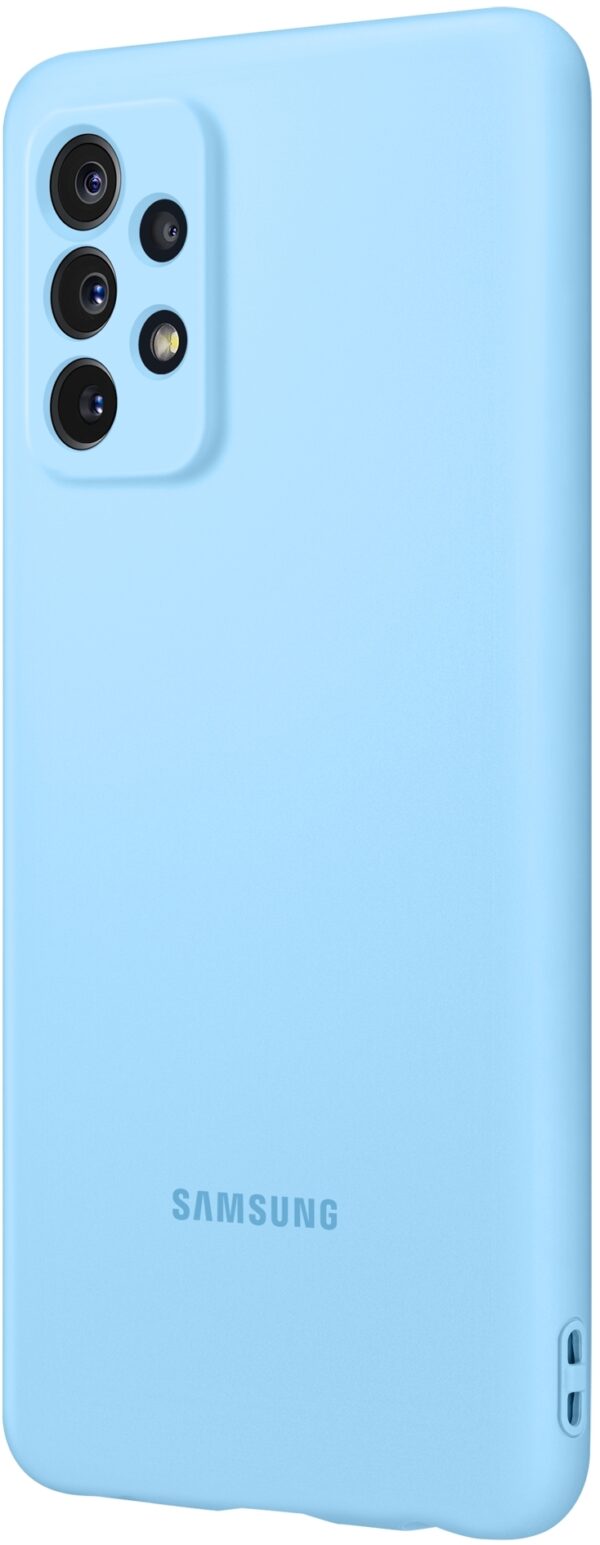 Samsung Ef-Pa725Tlegww Samsung Silicone Cover Galaxy A72 4G Blue - Afbeelding 5