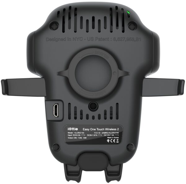 Iottie Easy One Touch Wireless 2 Dash/Windshield Mount 7.5W/10W Black - Afbeelding 4