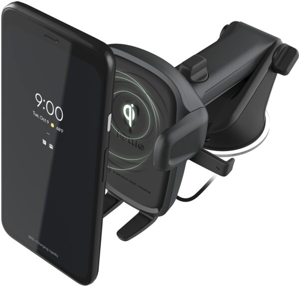 Iottie Easy One Touch Wireless 2 Dash/Windshield Mount 7.5W/10W Black - Afbeelding 5