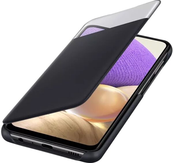 Samsung Ef-Ea325Pbegee Samsung Smart S View Cover Galaxy A32 Black - Afbeelding 4