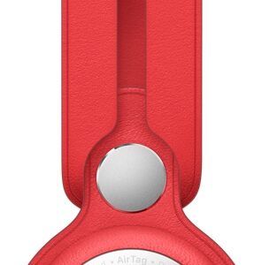Apple Mk0V3Zm/A Apple Airtag Leather Loop (Product) Red