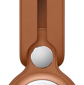 Apple Mx4A2Zm/A Apple Airtag Leather Loop Saddle Brown