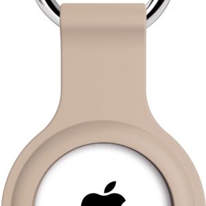 Xccess Silicon Airtag Keychain Pink Sand