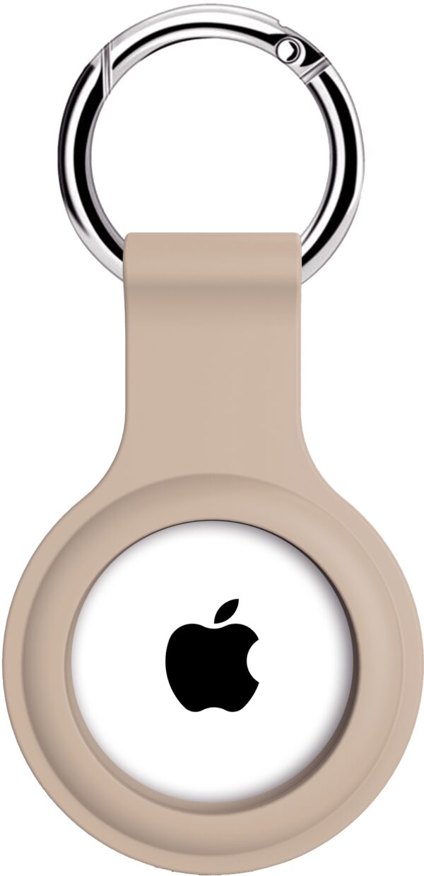 Xccess Silicon Airtag Keychain Pink Sand