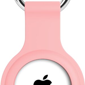 Xccess Silicon Airtag Keychain Pink