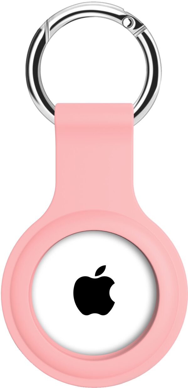 Xccess Silicon Airtag Keychain Pink
