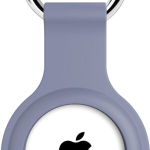 Xccess Silicon Airtag Keychain Lavender