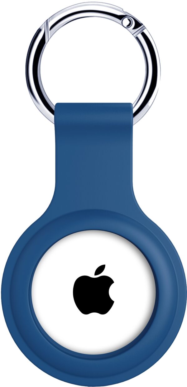Xccess Silicon Airtag Keychain Lake Blue
