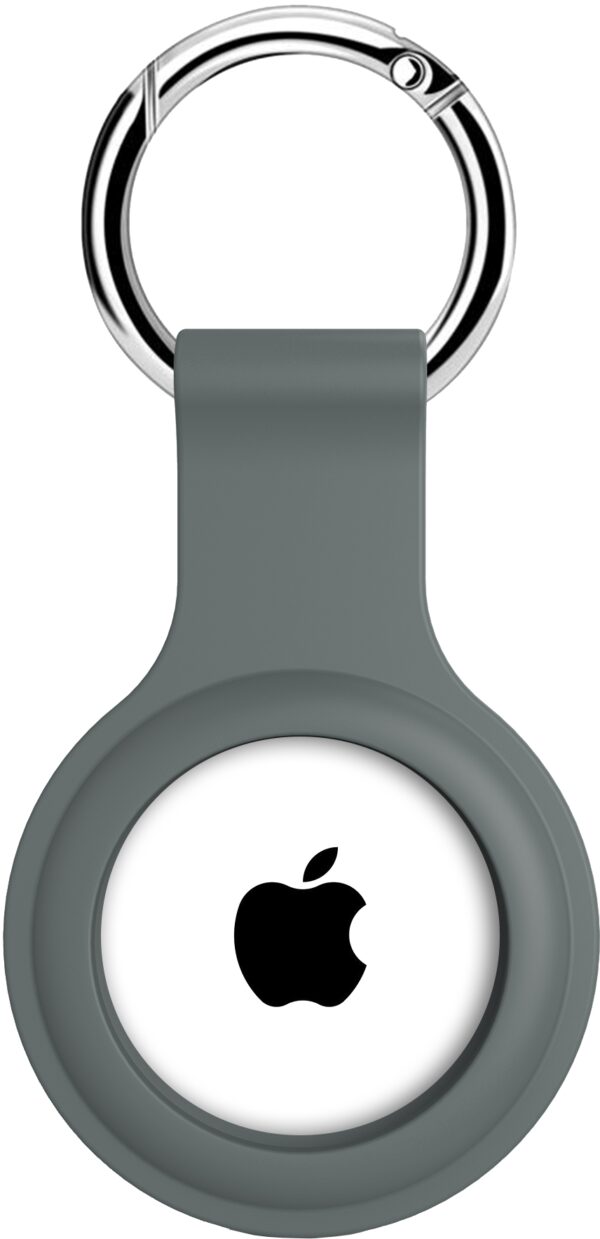 Xccess Silicon Airtag Keychain Advanced Ash