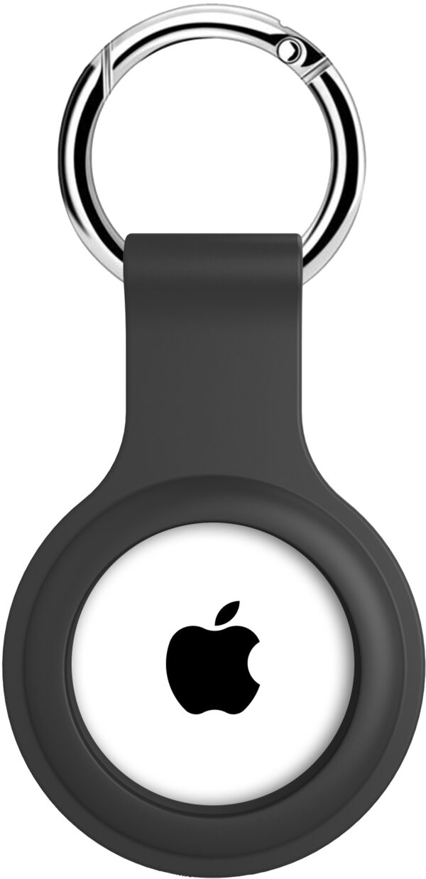 Xccess Silicon Airtag Keychain Black