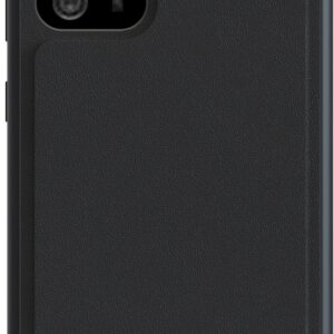 Valenta Leather Back Cover Snap Samsung Galaxy A02S Black