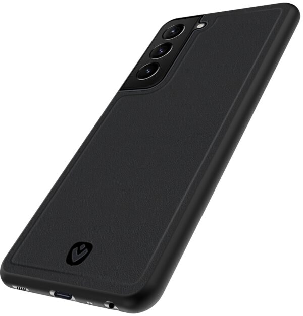 Valenta Leather Back Cover Snap Samsung Galaxy A42/A42 5G Black - Afbeelding 11