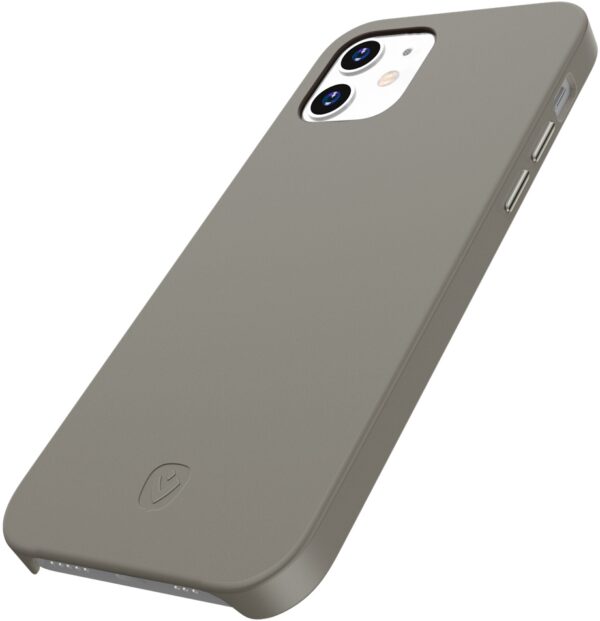 Valenta Leather Back Cover Snap Luxe Apple Iphone 12 Mini Grey - Afbeelding 10