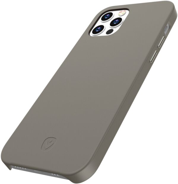 Valenta Leather Back Cover Snap Luxe Apple Iphone 12 Pro Max Grey - Afbeelding 10