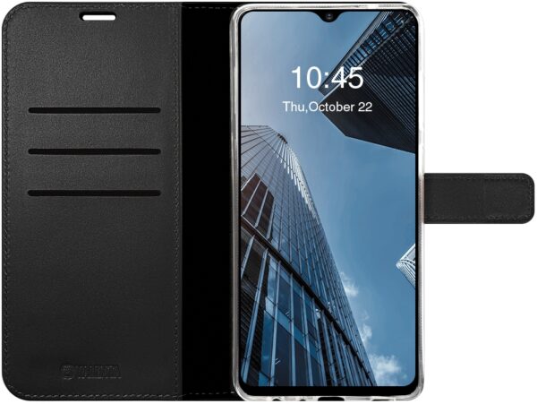 Valenta Book Case Gel Skin Samsung Galaxy A02S Black - Afbeelding 5