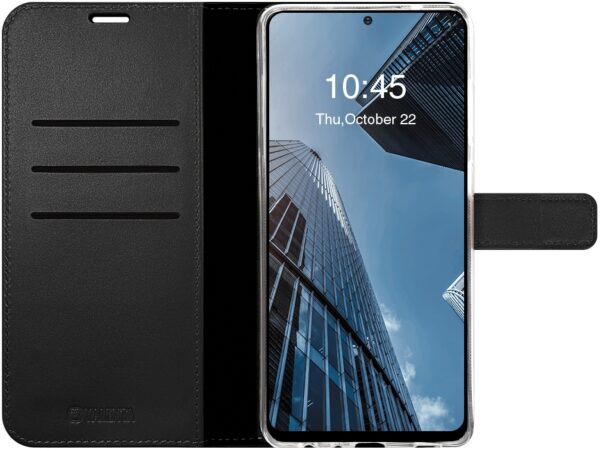 Valenta Book Case Gel Skin Samsung Galaxy A72 4G Black - Afbeelding 5
