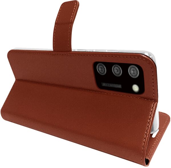 Valenta Book Case Gel Skin Samsung Galaxy A02S Brown - Afbeelding 6