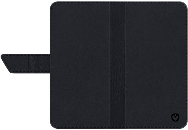 Valenta Leather Book Case Snap Universal Large Black - Afbeelding 9