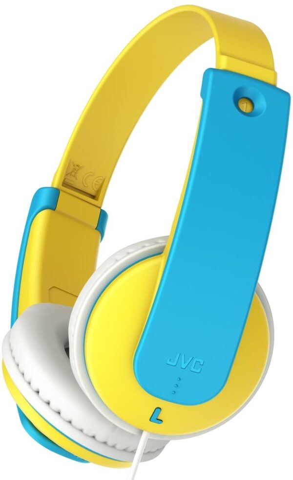 Jvc Ha-Kd7-Yne Jvc Kids Tinyphones Headphone Yellow/Blue - Afbeelding 2